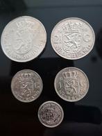 Zilveren munten., Postzegels en Munten, Munten | Nederland, Ophalen of Verzenden, Koningin Juliana, Zilver