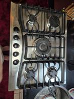 Inbouw Gasfornuis - 4 Kookzones, Witgoed en Apparatuur, Fornuizen, Ophalen, Gebruikt, Minder dan 85 cm, 60 cm of meer