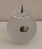 Kristallen kaarsenstandaard Bohemia Czechoslovakia, Overige materialen, Ophalen of Verzenden, Zo goed als nieuw, Kandelaar