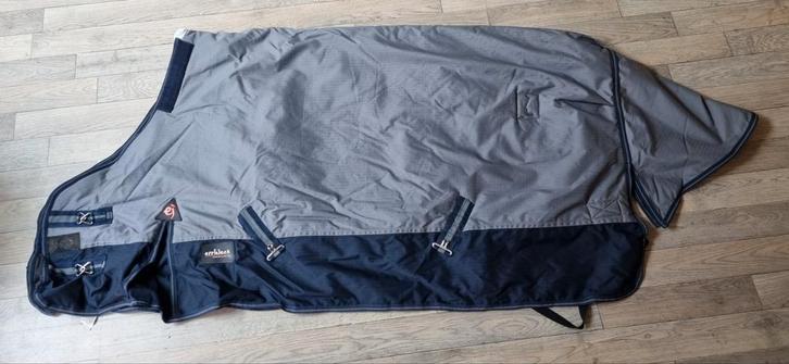 400 grams winterdeken met afneembare hals, Epplejeck, 175 cm, Dieren en Toebehoren, Paarden en Pony's | Dekens en Dekjes, Gebruikt