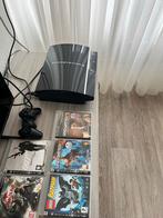 PS3 + Controller + Games, Spelcomputers en Games, Spelcomputers | Sony PlayStation 3, 40 GB, Phat, Ophalen of Verzenden, Met 1 controller