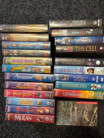 VHS Collectie: Disney, Harry Potter & Meer! beschikbaar voor biedingen