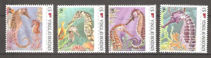 Tonga PF Zeepaardjes, Postzegels en Munten, Postzegels | Oceanië, Postfris, Verzenden