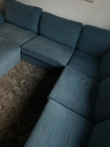 Blauwe IKEA Kivik Hoekbank - afbeelding 2