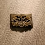 Antieke postzegel bakje messing, Antiek en Kunst, Ophalen of Verzenden