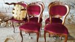 6 Lodewijk barok eetkamer stoelen, Antiek en Kunst, Ophalen