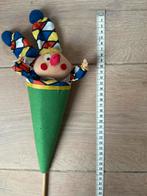 Clown pop, beweegbaar met stok, Ophalen of Verzenden, Zo goed als nieuw