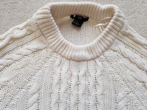cropped trui creme h&m maat xs dames kleding truien croptop, Kleding | Dames, Truien en Vesten, Zo goed als nieuw, Maat 34 (XS) of kleiner