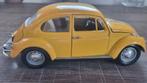 Volkswagen beetle (1967) geel schaalmodel 1:18, Ophalen of Verzenden, Gebruikt, Auto, Overige merken