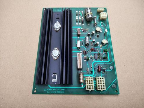 Power Supply Bord Bally Midway (1981) Flipperkast, Verzamelen, Automaten | Flipperkasten, Gebruikt, Bally, Verzenden