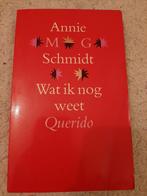 Annie M.G. Schmidt - Wat ik nog weet, Boeken, Biografieën, Gelezen, Annie M.G. Schmidt, Ophalen of Verzenden