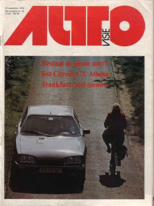 Autovisie 19 1979 : Citroen CX Athena - Mercedes Benz 450SLC, Boeken, Auto's | Folders en Tijdschriften, Gelezen, Algemeen, Ophalen of Verzenden