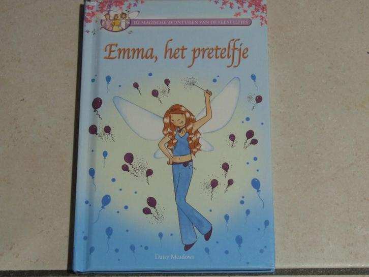 De Feestelfjes: Emma, het pretelfje / Daisy Meadows 7+ , Boeken, Kinderboeken | Jeugd | onder 10 jaar, Zo goed als nieuw, Fictie algemeen