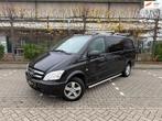 Mercedes-Benz Vito 110 CDI 320 LUXE DUBBEL CABINE AIRCO NAP, Auto's, Bestelauto's, 13 km/l, Achterwielaandrijving, Gebruikt, Zwart