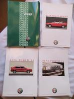 Alfa Romeo  Spider en  Sprint folders, Boeken, Gelezen, Alfa Romeo, Ophalen of Verzenden