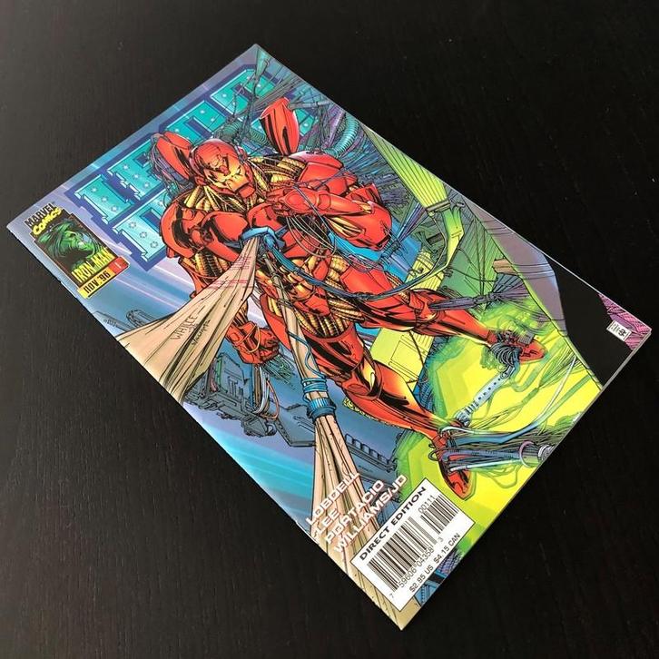Iron Man Vol.2 #1 (1996) VF/NM (9.0), Boeken, Strips | Comics, Zo goed als nieuw, Eén comic, Amerika, Ophalen of Verzenden