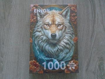 Enjoy puzzel: The wolf 1000 stukjes (NIEUW) beschikbaar voor biedingen