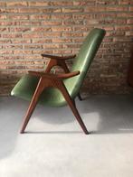 Vintage midcentury fauteuil easy chair Louis van Teeffelen, Ophalen, Gebruikt, 75 tot 100 cm, 50 tot 75 cm