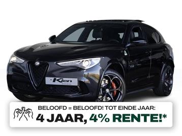 Alfa Romeo Stelvio 2.9 V6 AWD Quadrifoglio | Pano-dak | Adap beschikbaar voor biedingen