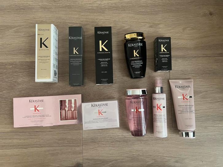 Kérastase Haarverzorging – Luxe Set van 10 Producten, Sieraden, Tassen en Uiterlijk, Uiterlijk | Cosmetica en Make-up, Nieuw, Handen en Nagels