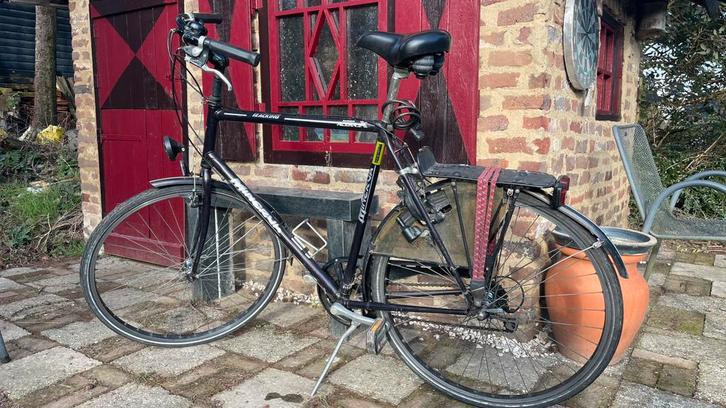 Gebruikte Minerva Herenfiets, Fietsen en Brommers, Fietsen | Heren | Herenfietsen, Gebruikt, Batavus, 53 tot 57 cm, Versnellingen