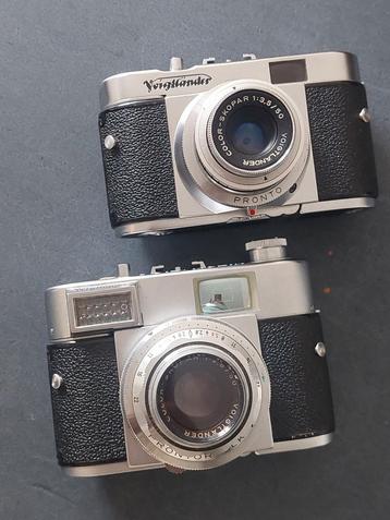 2 Voigtlander camera's  beschikbaar voor biedingen