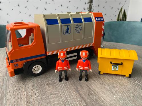 Playmobil vuilniswagen., Kinderen en Baby's, Speelgoed | Playmobil, Gebruikt, Complete set, Ophalen of Verzenden