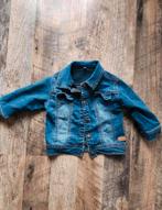 Baby spijkerjasje maatje 80, Kinderen en Baby's, Babykleding | Maat 80, Ophalen, Zo goed als nieuw, Jongetje of Meisje