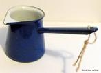 Emaille Melkkannetje - Turks koffiepotje, Antiek en Kunst, Antiek | Emaille, Ophalen of Verzenden
