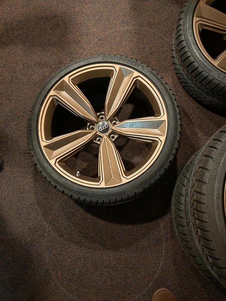 Nieuwe Audi Sport Pikes Peak Velgen met Winterbanden, Auto-onderdelen, Banden en Velgen, Banden en Velgen, Winterbanden, 20 inch