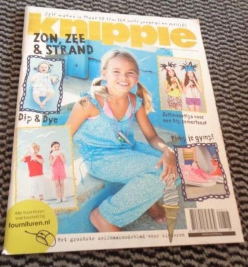 Knippie nummer 3 juli/augustus 2013 ook baby maat 50 tm 164, Hobby en Vrije tijd, Kledingpatronen, Zo goed als nieuw, Kind, Knippie