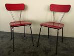 Set van twee originele formica stoelen retro vintage., Twee, Kunststof, Gebruikt, Vintage/ retro