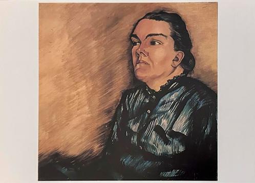 0142B  CHARLEY TOOROP ~ vrouw in een inrichting, Verzamelen, Ansichtkaarten | Themakaarten, Ongelopen, 1980 tot heden, Overige thema's