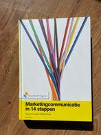 Marketingcommunicatie in 14 stappen (1e druk), Boeken, Economie, Management en Marketing, Gelezen, Ophalen of Verzenden