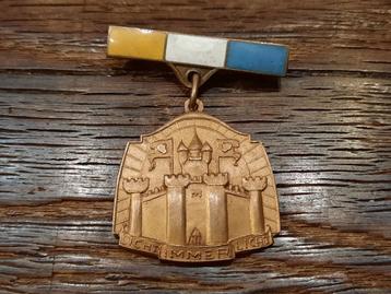 oude koperen medaille, licht immer licht beschikbaar voor biedingen