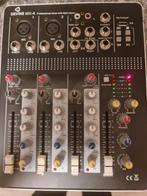 Devine MX-4 Mixer met MP3 Speler, Muziek en Instrumenten, Mengpanelen, Ophalen of Verzenden, Zo goed als nieuw, Minder dan 5 kanalen