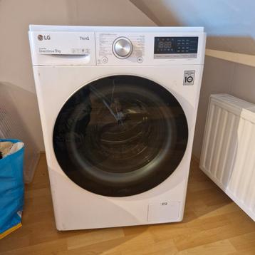 LG wasmachine 9KG - kapot, ideaal voor handige klussers beschikbaar voor biedingen