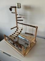 Mooie vogelspeelplaats / zitstok, Dieren en Toebehoren, Ophalen of Verzenden, Zo goed als nieuw, Kooi-accessoires