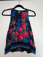 Zara TFL bloemen boho tank top met mesh gaas open rug mt M, Kleding | Dames, Maat 38/40 (M), Ophalen of Verzenden, Zo goed als nieuw