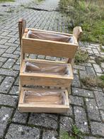 Houten plantenbak, Ophalen, Tuin, Minder dan 60 cm, Zo goed als nieuw