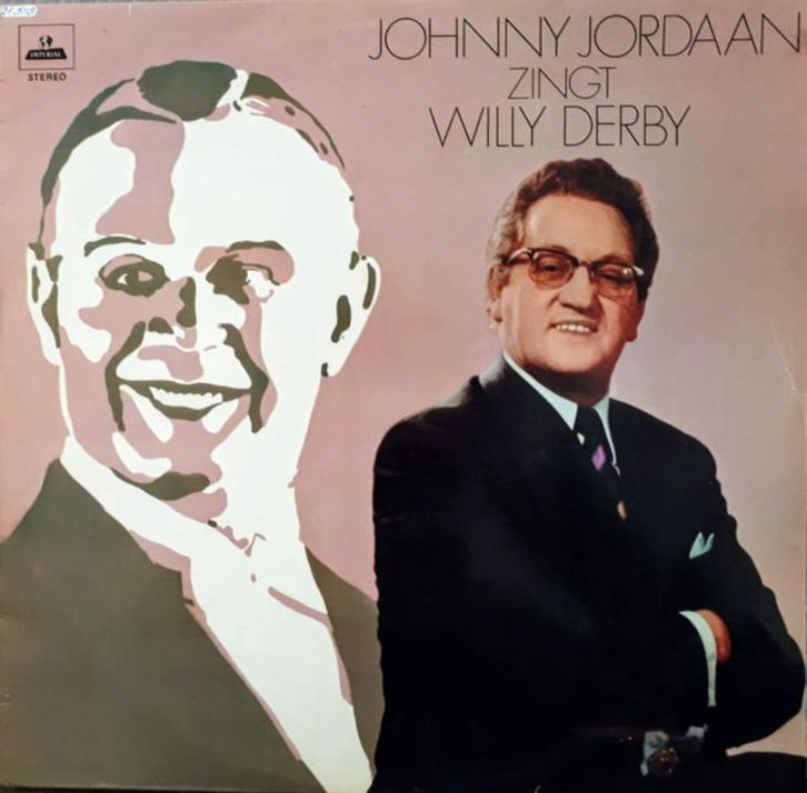 LP - Johnny Jordaan - Zingt Willy Derby, Cd's en Dvd's, Vinyl | Nederlandstalig, Zo goed als nieuw, Levenslied of Smartlap, 12 inch
