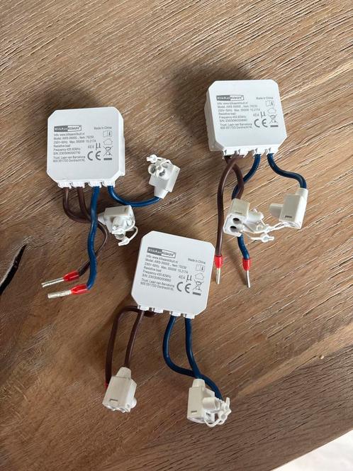KlikAanKlikUit AWS-3500S Schakelaars (3 stuks), Doe-het-zelf en Verbouw, Elektra en Kabels, Gebruikt, Schakelaar, Ophalen