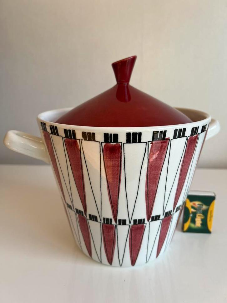 Vintage XL Rörstrand Picknick ‘Carrot’ Wortelschaal Westman, Antiek en Kunst, Antiek | Servies los, Ophalen of Verzenden