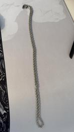 Rope chain, Sieraden, Tassen en Uiterlijk, Kettingen, Ophalen of Verzenden, Nieuw, Zilver, Overige materialen
