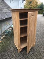 Oud grenen eendeurs kast/legkast/eendeurskast/kast, Ophalen of Verzenden