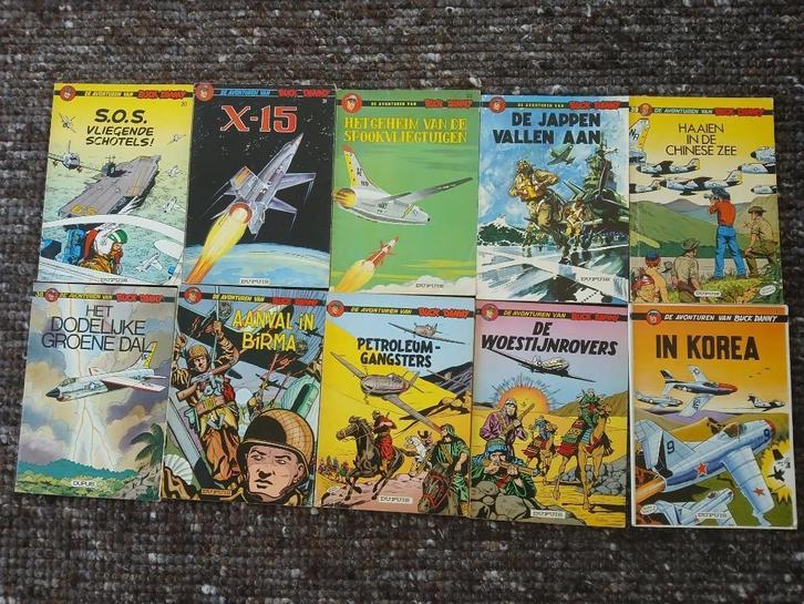Stripboeken Verzameling Buck Danny, Boeken, Stripboeken, Gelezen, Meerdere stripboeken, Ophalen of Verzenden