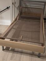 Auping + Bed. (Makkelijk inelkaar te zetten), Beige, Tweepersoons, 200 cm, Modern