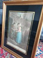 4 gravures Cries of London door F. Wheatley 1792- 1795, Antiek en Kunst, Kunst | Schilderijen | Klassiek, Ophalen
