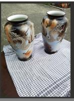 TWEE OPALINE VAZEN, Ophalen of Verzenden