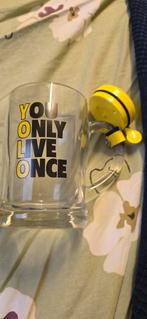 YOLO Mok met Fietsbel, Ophalen of Verzenden, Zo goed als nieuw